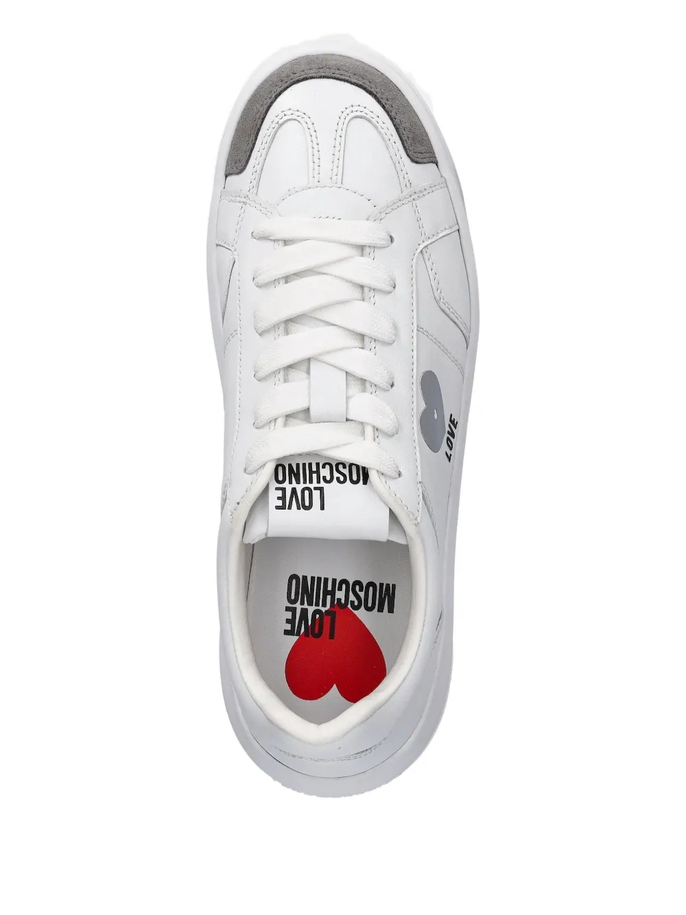 Love Moschino platform sneakers White