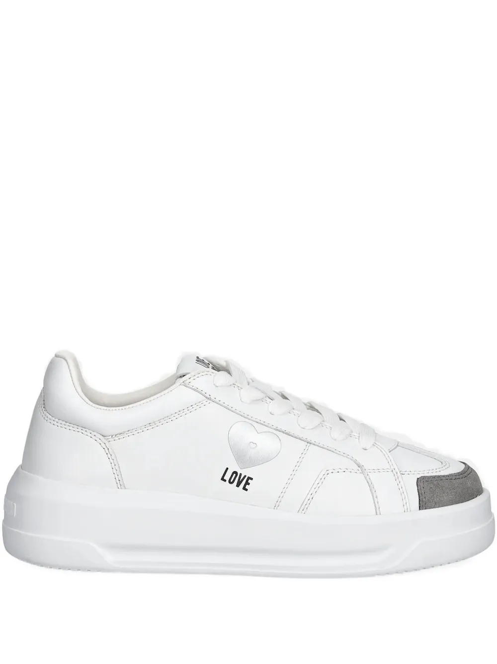 Love Moschino platform sneakers White