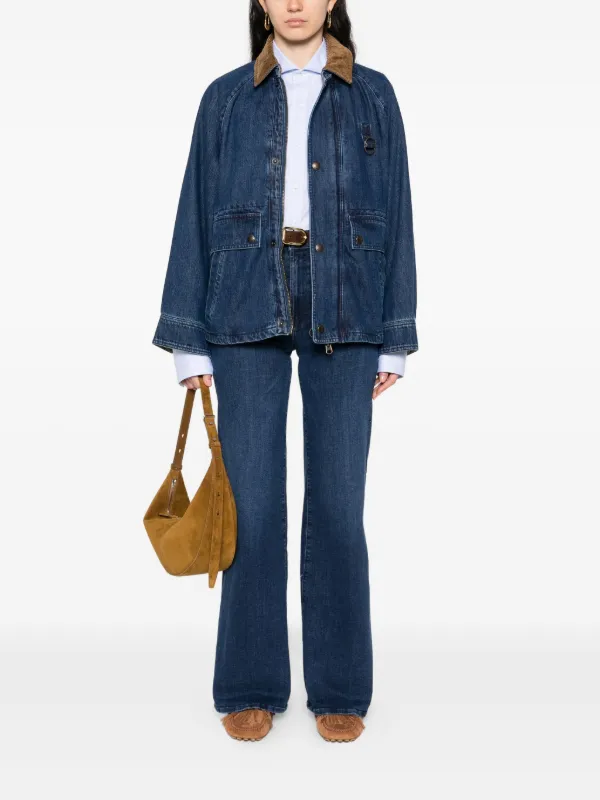 Polo Ralph Lauren コーデュロイカラー デニムジャケット