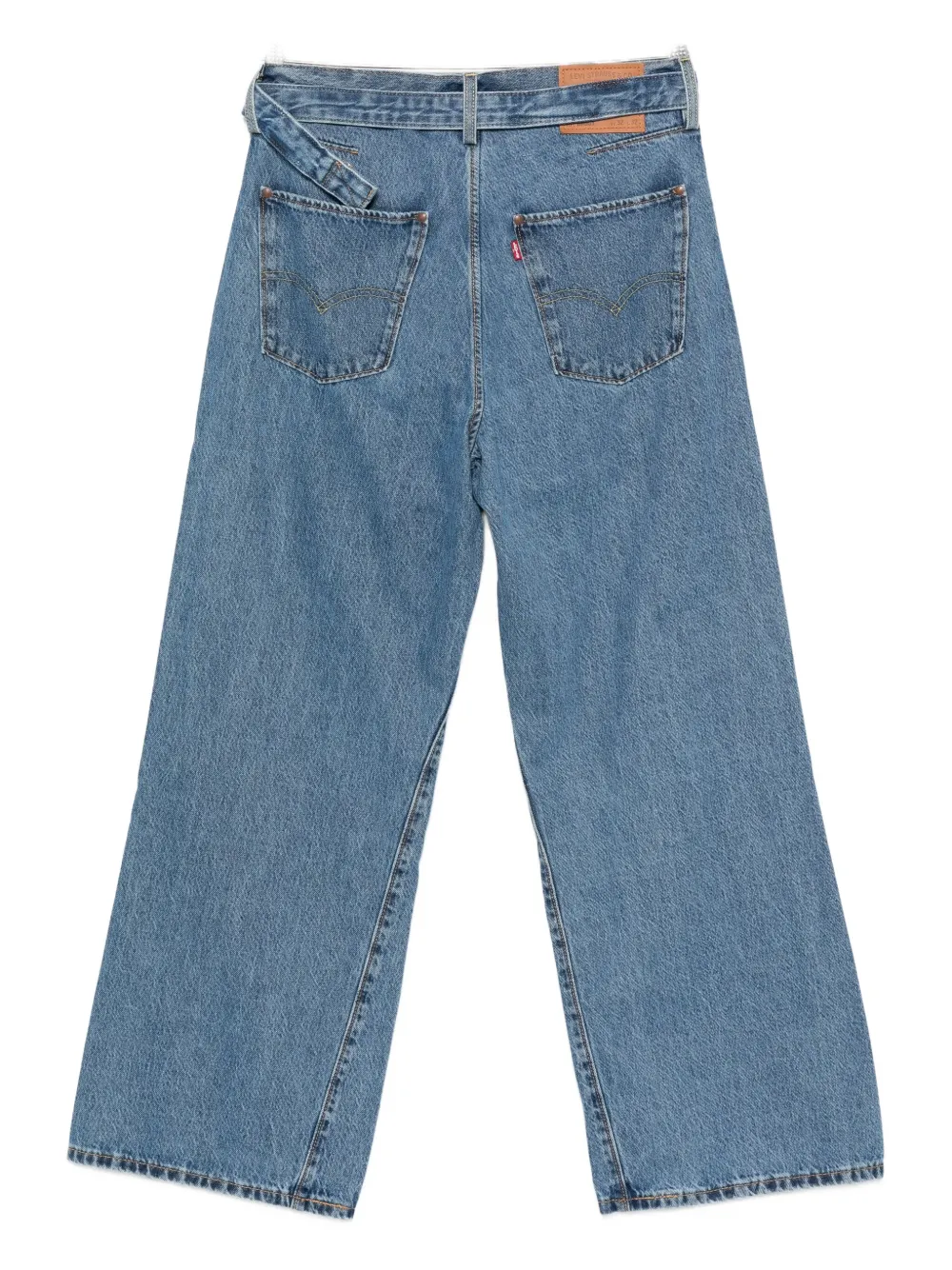Levi's belted five-pocket denim jeans - Blauw