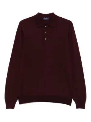 【美品】BARBA／バルバ／ニットポロ／ロングスリーブ／ベージュ／イタリア製 2025年最新】BARBA ポロシャツの人気アイテム - メルカリ