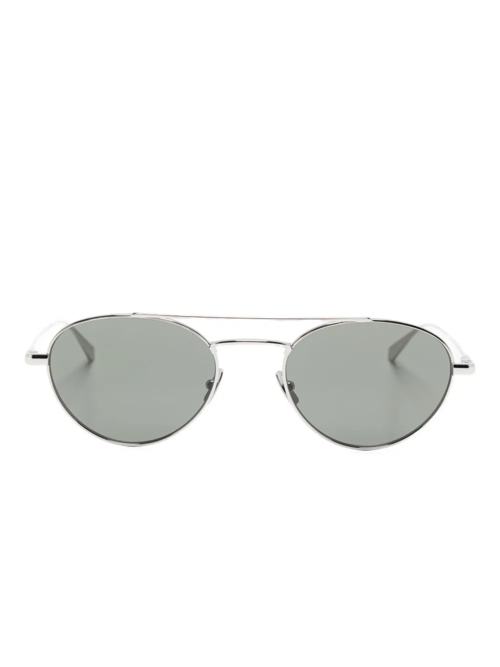 Saint Laurent Eyewear round-frame sunglasses - Argento