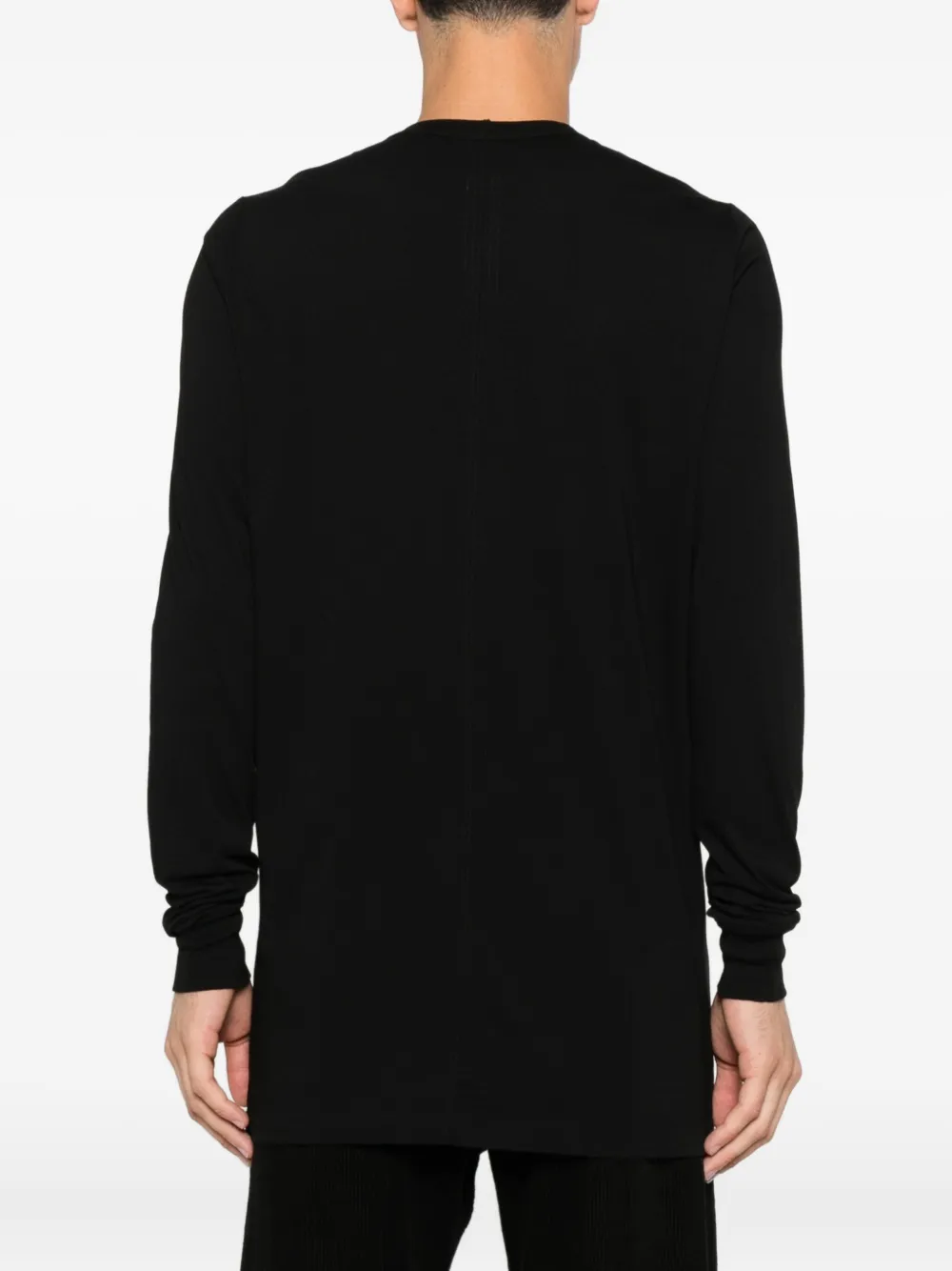 Rick Owens T-shirt met ronde hals Zwart