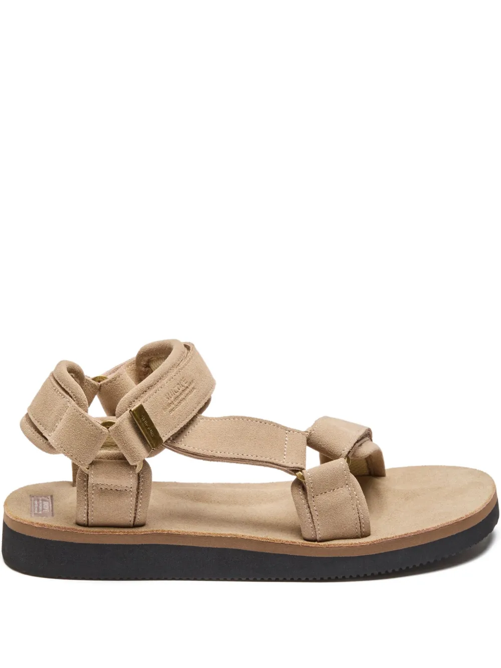 Suicoke Suede Sandals In Neutral