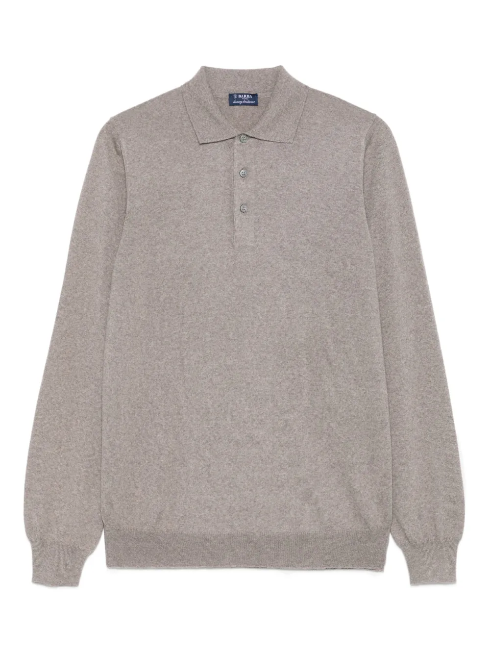 long-sleeve polo shirt