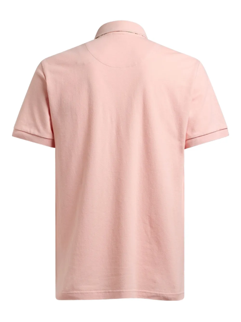 Etro Short-sleeve Embroidered Polo Shirt In Pink