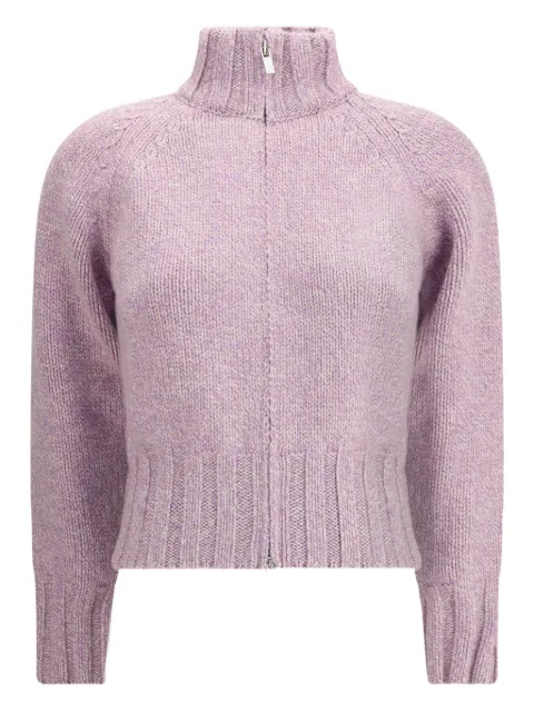 Magda Butrym high-neck zip-front cardigan