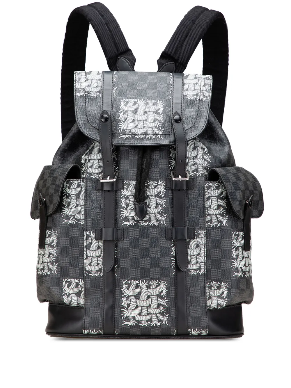 Louis Vuitton Pre-Owned 2015 Nemeth Damier Graphite Christopher PM Louis Vuitton Pre-Owned 2015 Nemeth Damier Graphite Christopher PM