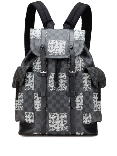 Louis Vuitton Pre-Owned 2015 Nemeth Damier Graphite Christopher PM backpack