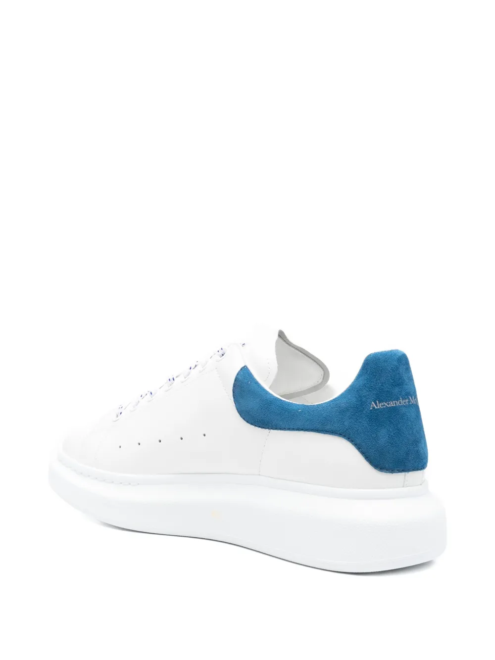 Alexander McQueen leather sneakers White