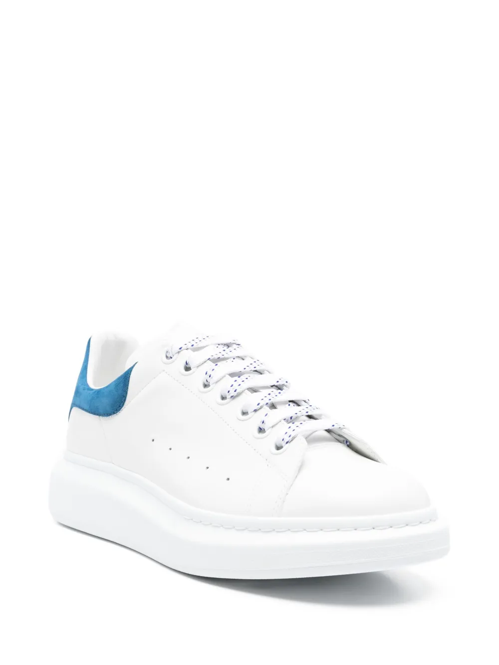 Alexander McQueen leather sneakers White
