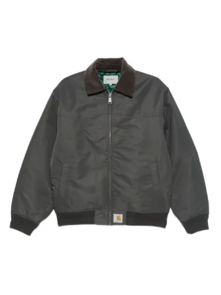 Carhartt WIP Santa Fe Alumni ボンバージャケット | グレー | FARFETCH JP