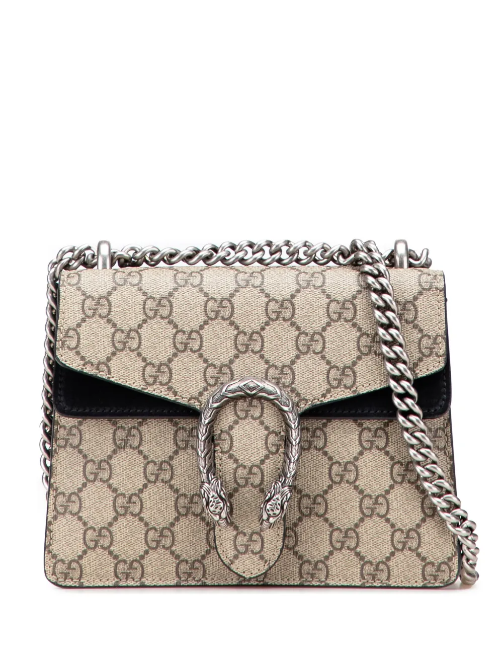 Gucci Pre-Owned 2016-2025 Mini GG Supreme Dionysus crossbody bag - Gucci Pre-Owned 2016-2025 Mini GG Supreme Dionysus crossbody bag -