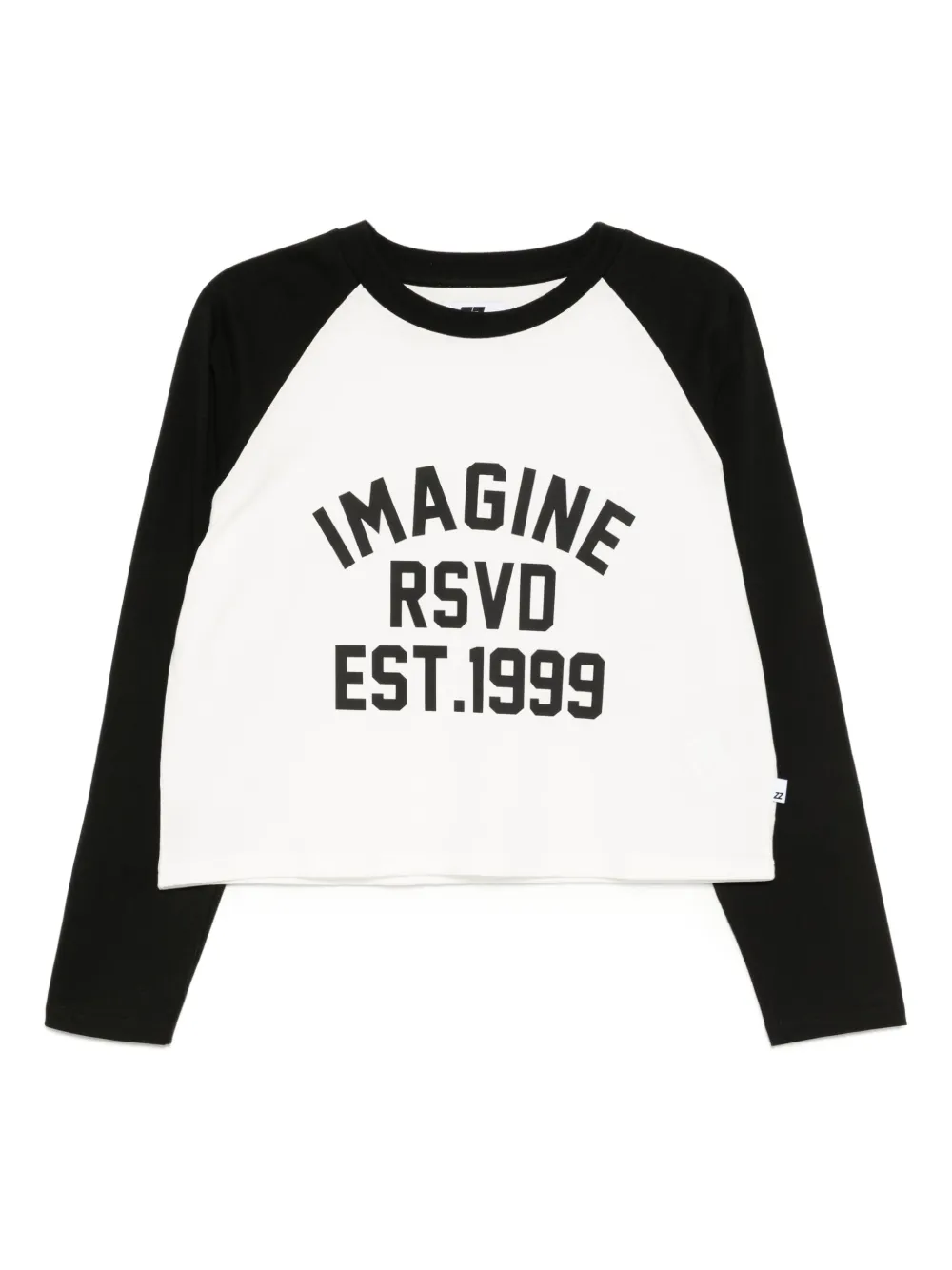 Izzue Katoenen T-shirt met tekst Zwart
