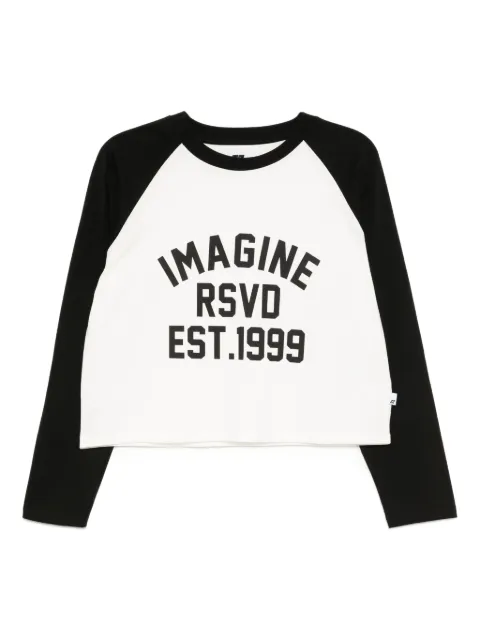 izzue slogan-print cotton T-shirt