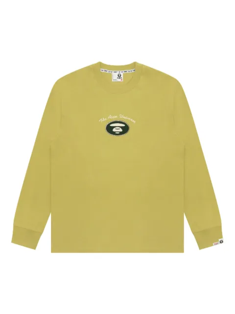 AAPE BY *A BATHING APE® ape head long-sleeved T-shirt