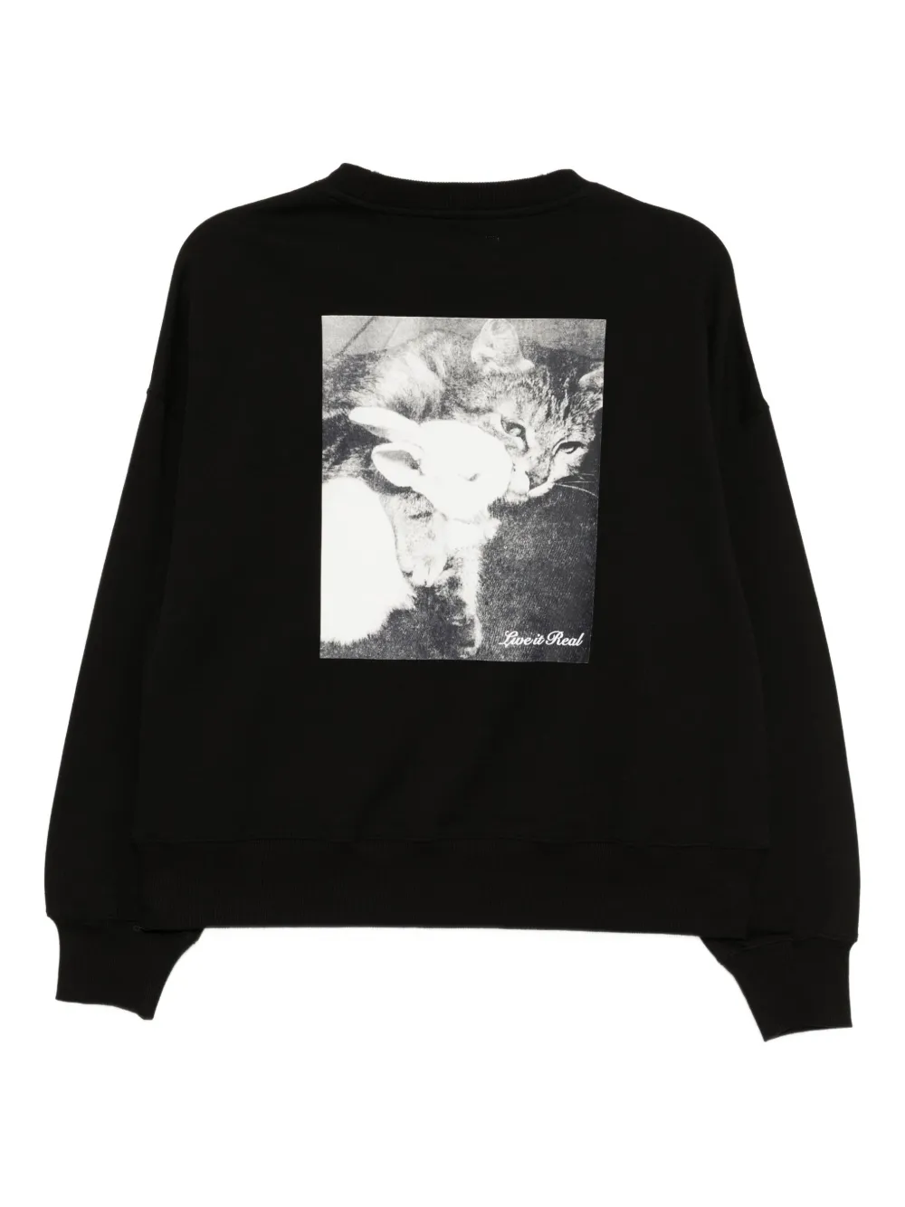 izzue graphic-print sweatshirt | Sweaters | Image 2