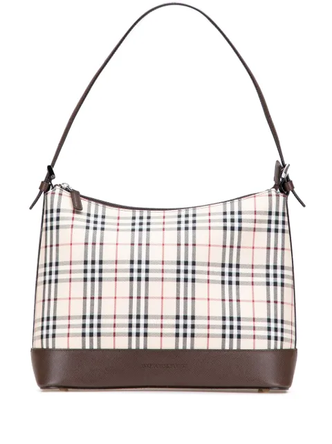 Burberry Pre-Owned 2000-2017 House Check Canvas shoulder bag