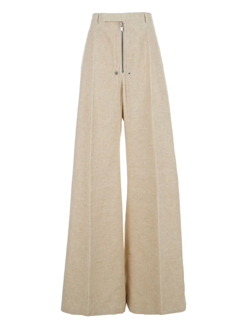 Rick Owens Wide Belas corduroy trousers Beige