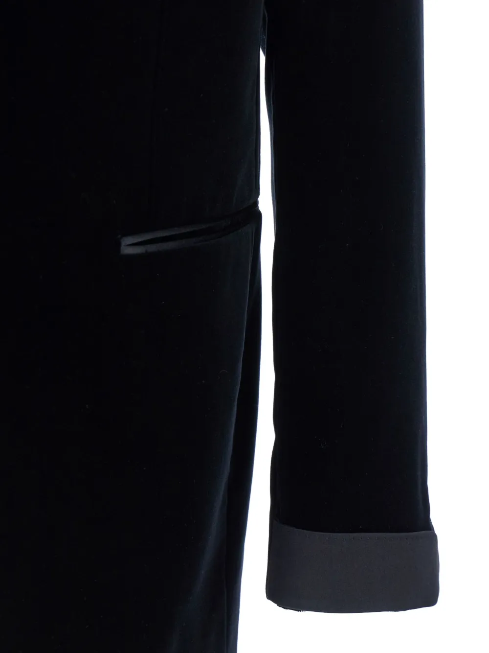 TOM FORD Fluwelen smoking dinerjack met puntige revers Zwart