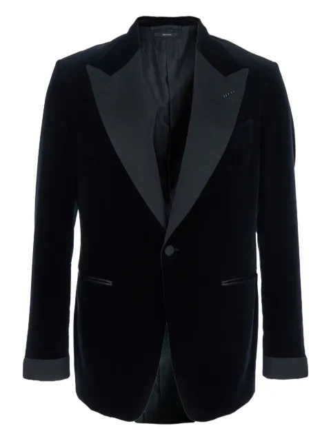 TOM FORD velvet peak-lapel tuxedo dinner jacket