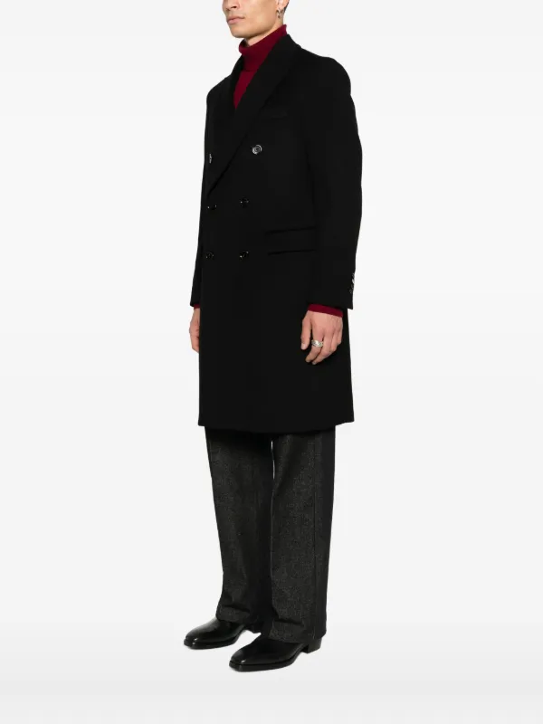 Lardini ダブルコート | ブラック | FARFETCH JP