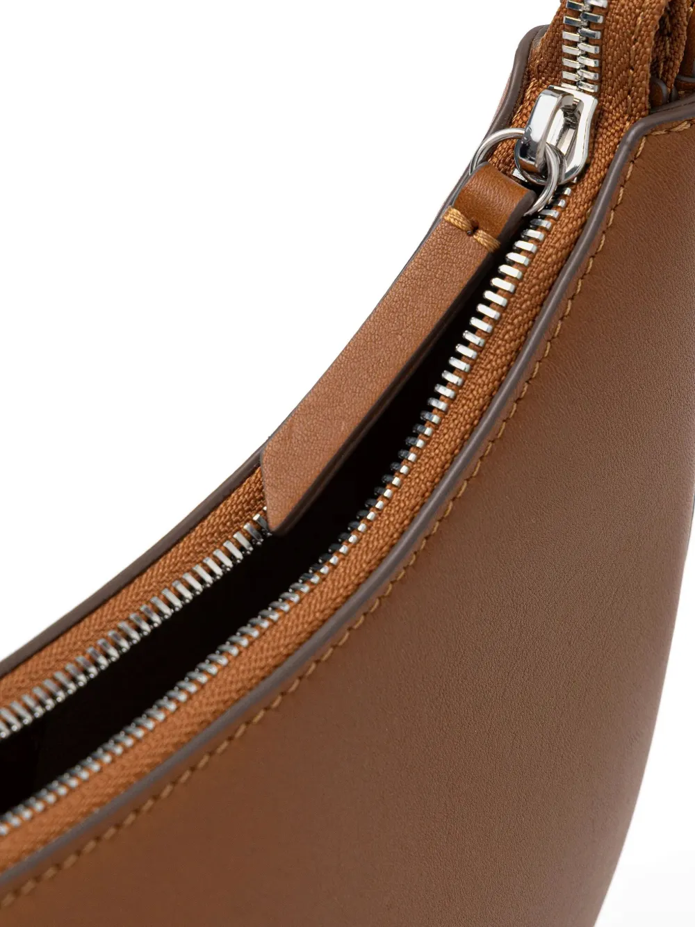 Marc O'Polo Alvi leren shopper Bruin