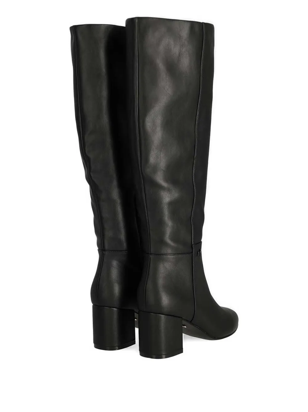 Mexx Block-heel Pointed-toe Boots In Black
