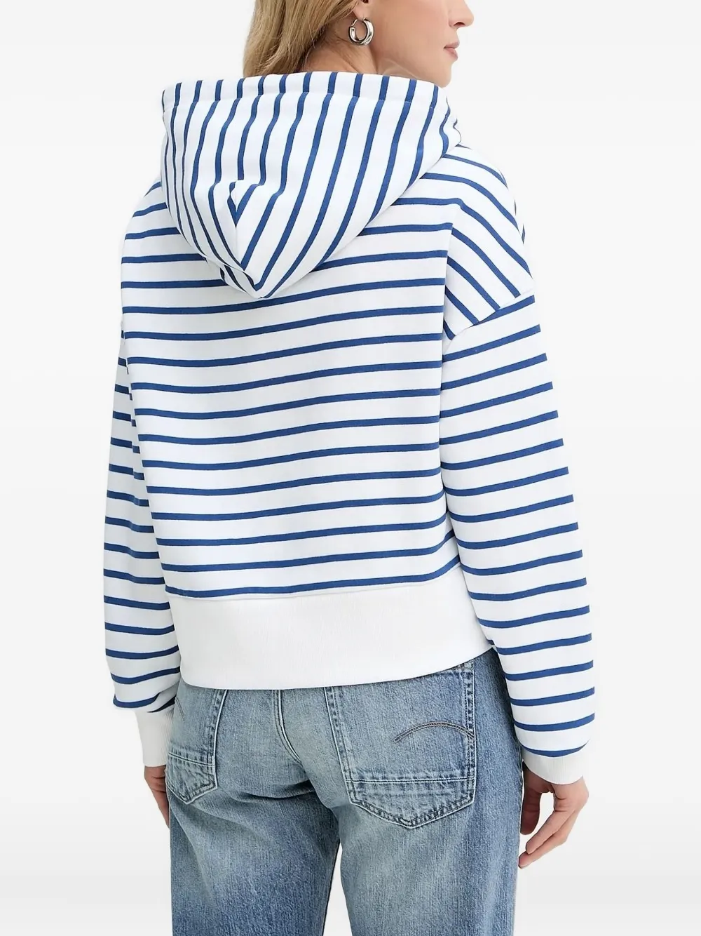 Marc O'Polo striped zip-up hoodie | Hoodies | Image 2