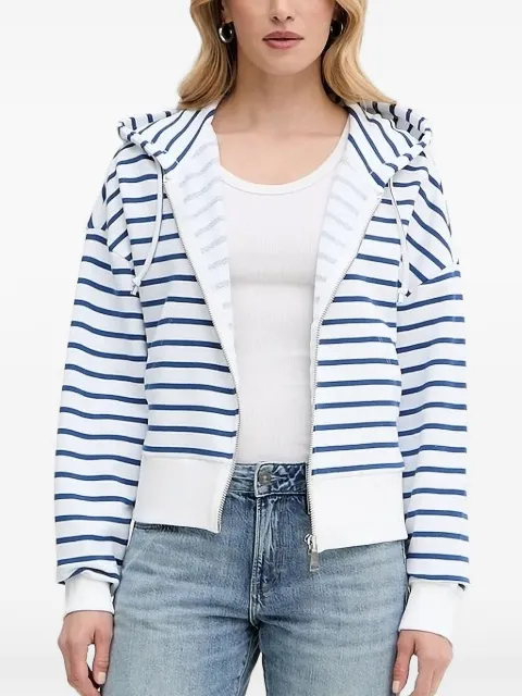 Marc O'Polo striped zip-up hoodie