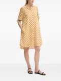Marc O'Polo geometric-print shirt dress - Yellow