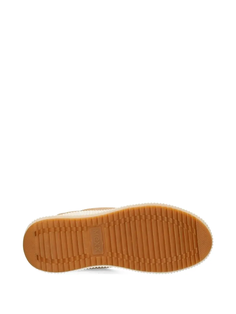 Mexx Lace-up Platform Suede Sneakers In Neutral