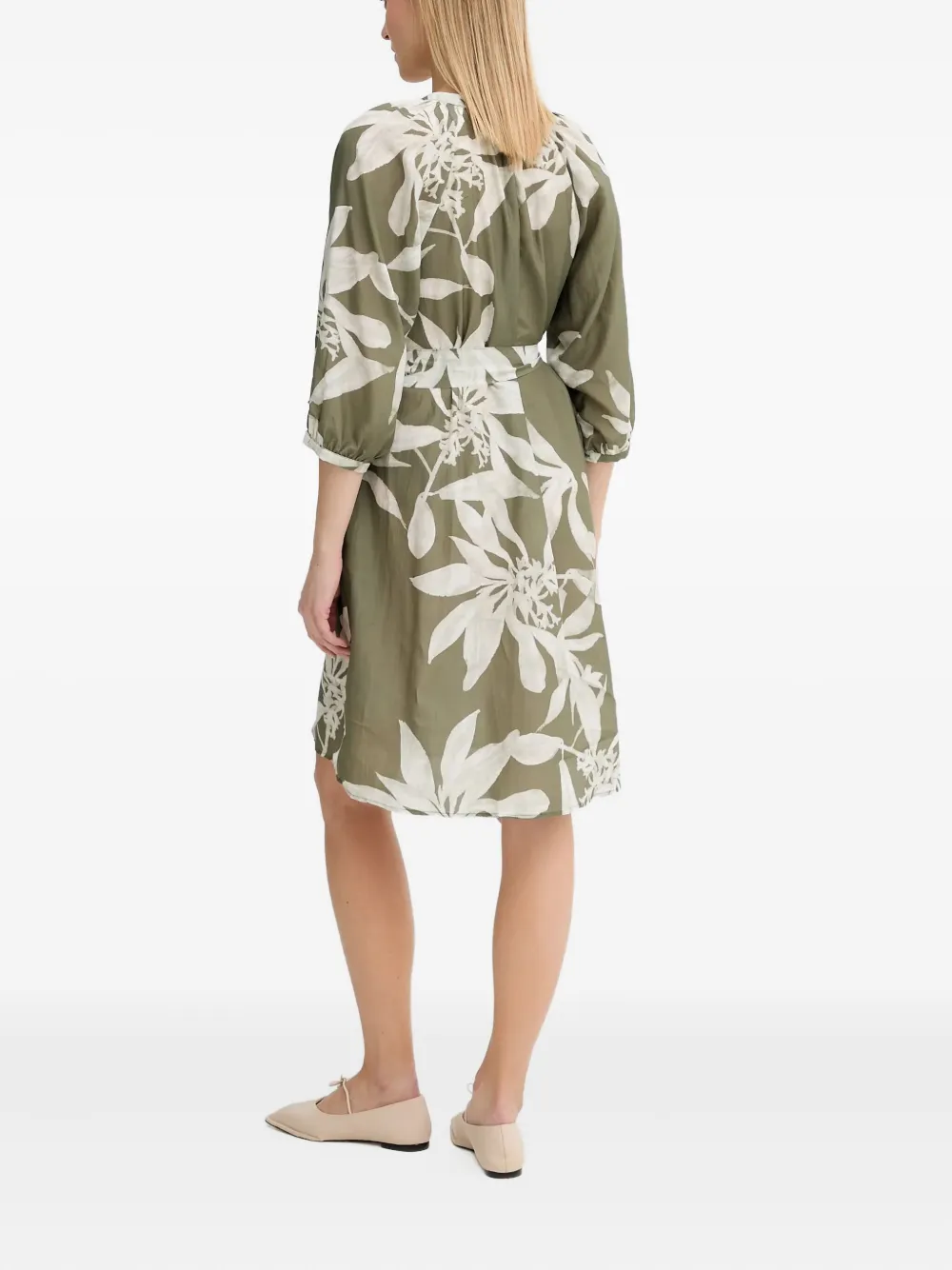 Marc O'Polo Mini-jurk met print Groen