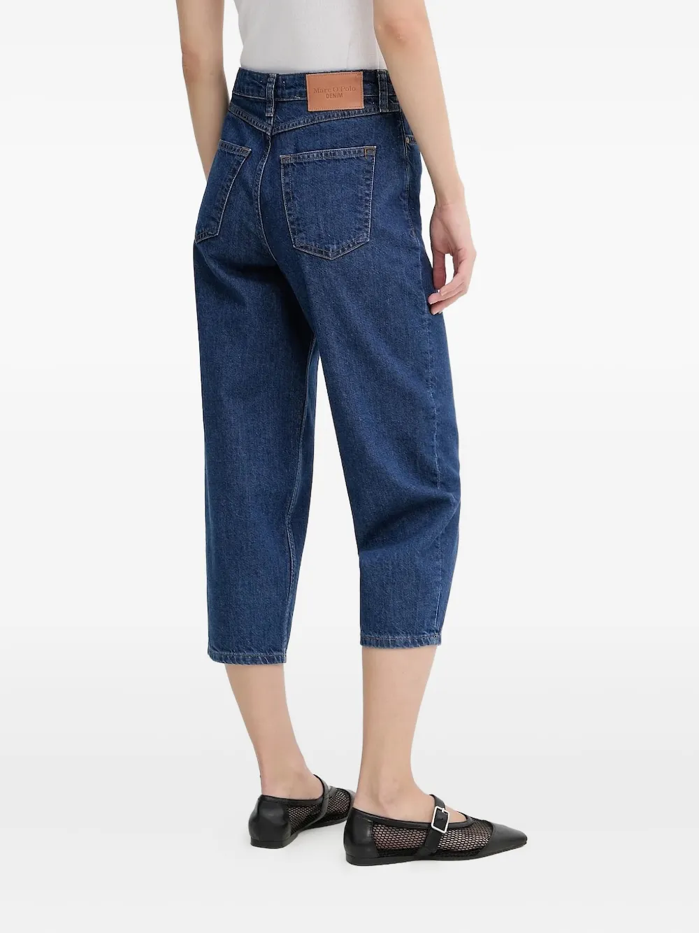 Marc O'Polo Cropped jeans - Blauw