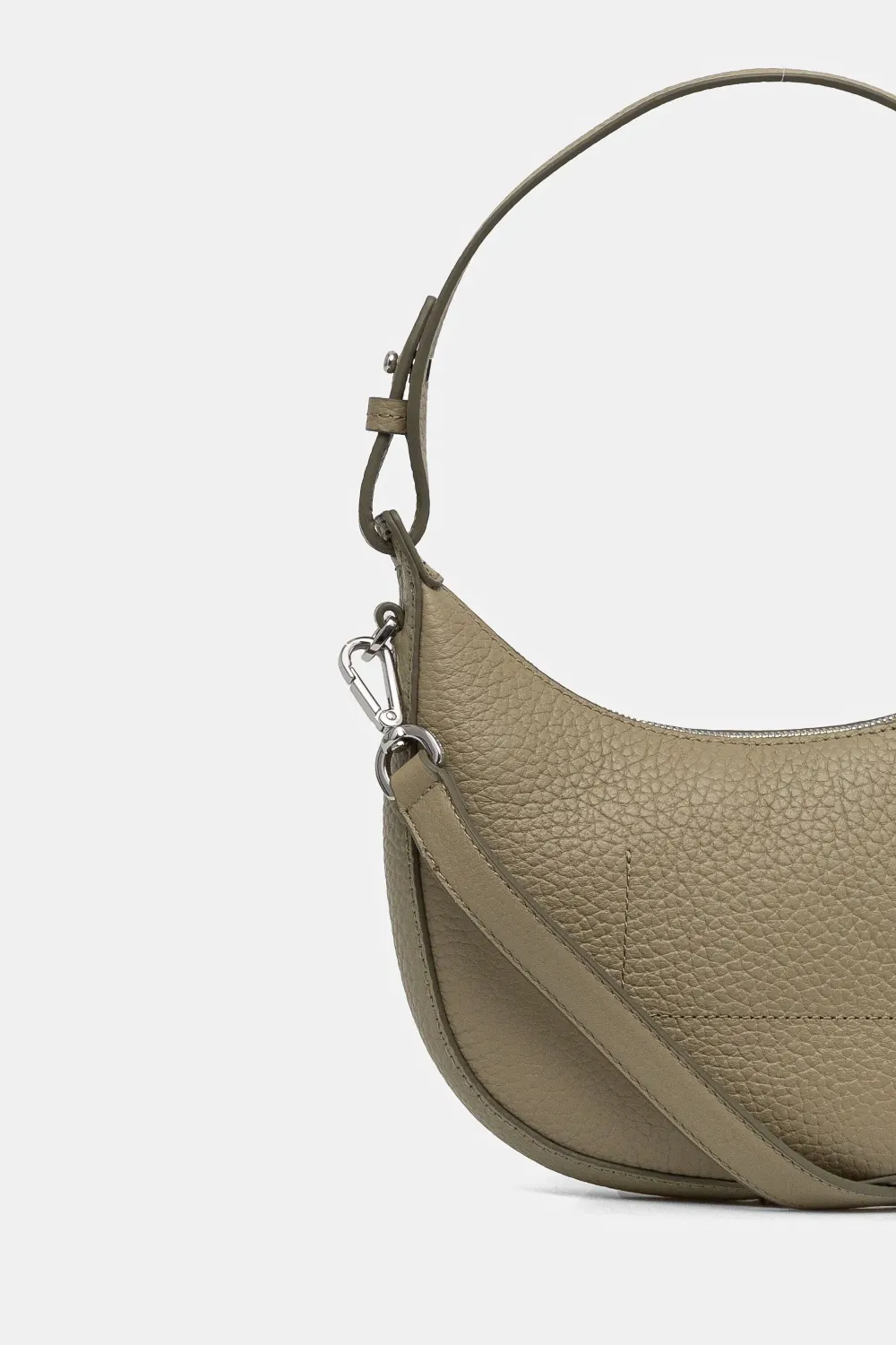 Marc O'Polo Kleine shopper met logoprint Beige