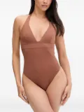 MC2 Saint Barth halter-neck swimsuit - Brown