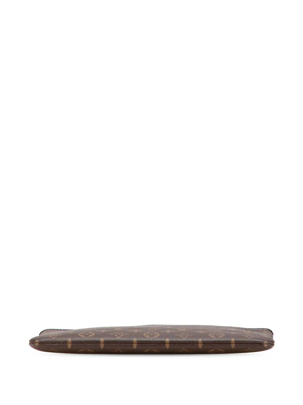 Pre-owned Louis Vuitton 2020 Monogram Daily Pouch Clutch Bag In Brown
