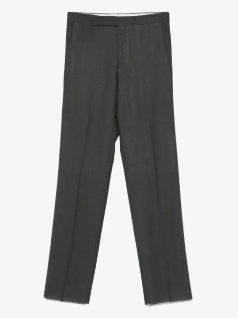 Lardini pleated straight-leg trousers