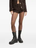 Miss Sixty tweed shorts - Brown