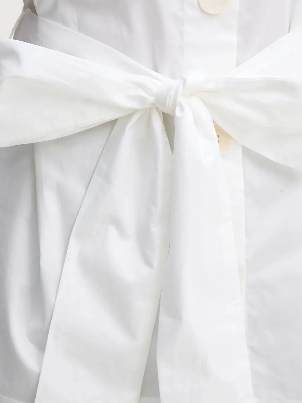Pedro Del Hierro Button-fastening Bow-detail Top In White