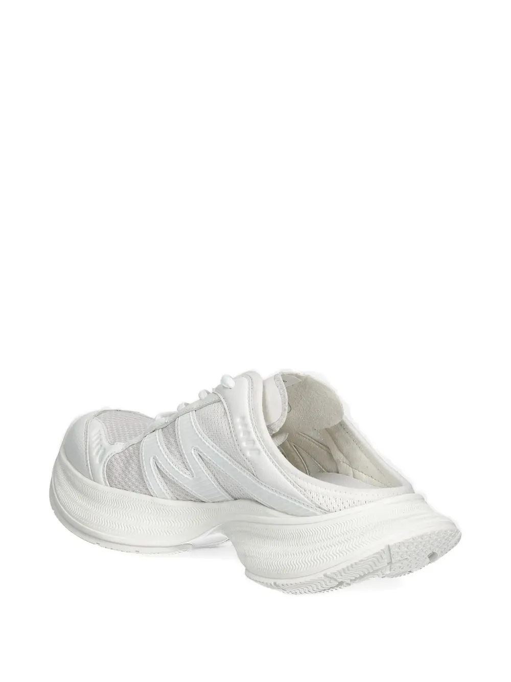 Miss Sixty Lace-up Slides In White
