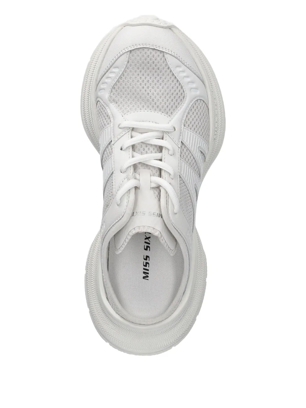 Miss Sixty Lace-up Slides In White