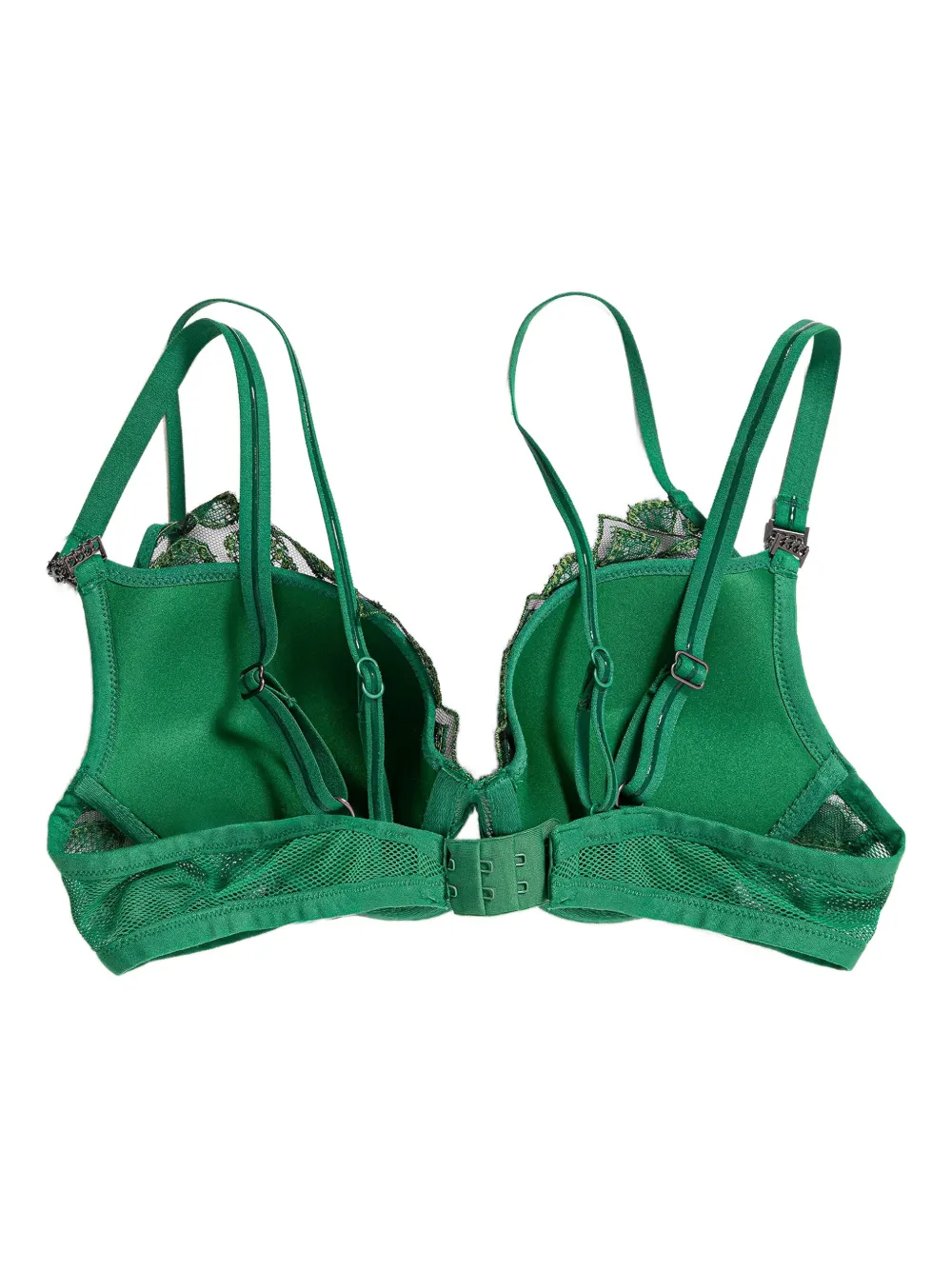  Chantelle Lace Trim Bra - Green 