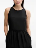 Pedro Del Hierro sleeveless midi dress - Black