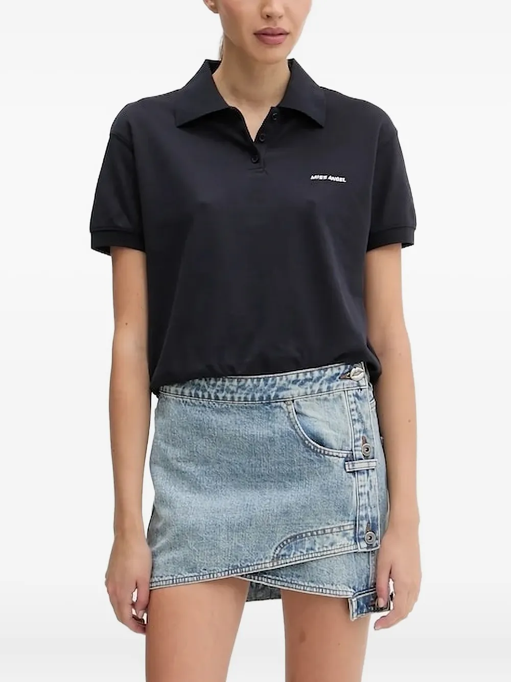 Miss Sixty short-sleeves polo shirt | Black | Image 1