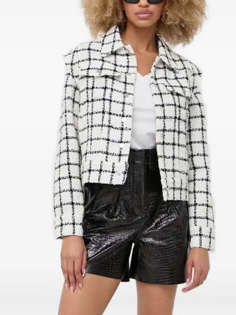 Notes du Nord checked tweed jacket