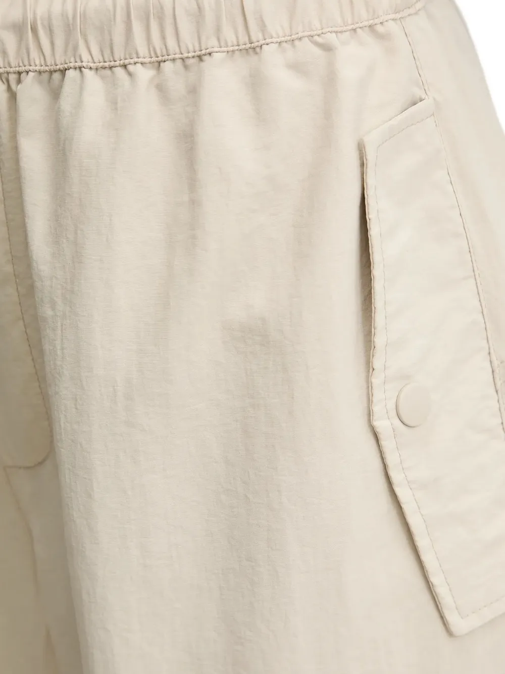P.e Nation Discovery Drawstring-waist Trousers In White