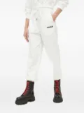 Miss Sixty logo-detail drawstring trousers - White