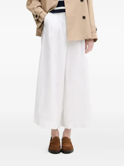 Pedro Del Hierro pleated linen trousers