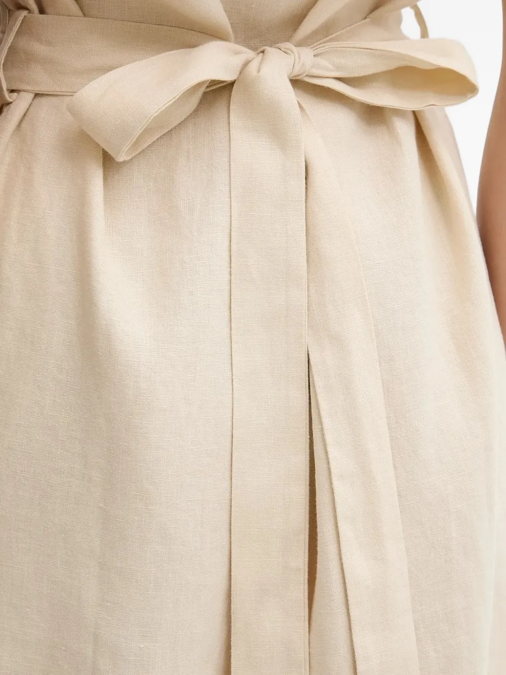 Pedro Del Hierro Button-front Belted Midi Dress In Multi